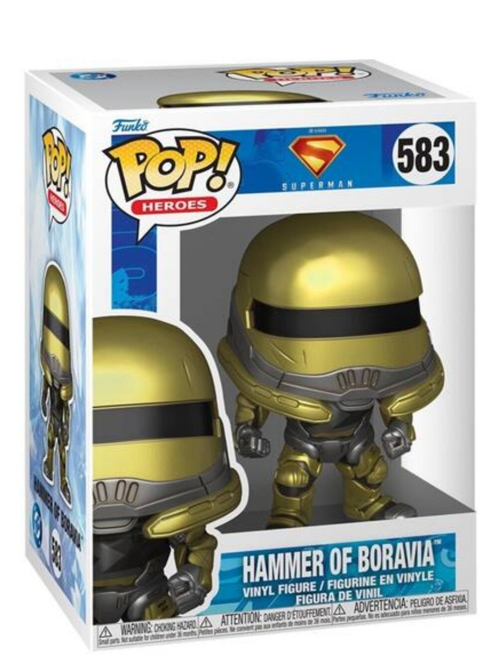 Funko-POP! Heroes: Superman-Hammer Of Boravia NIB